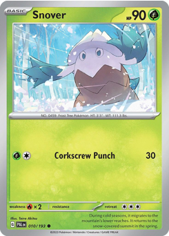 Snover — Paldea Evolved 10/193