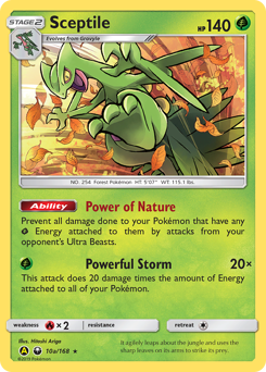 Sceptile — Celestial Storm 10a/168