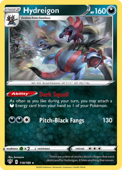 Hydreigon — Darkness Ablaze 110/189