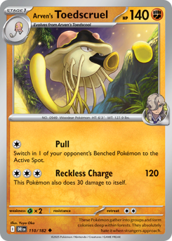 Arven's Toedscruel — Destined Rivals 110/182
