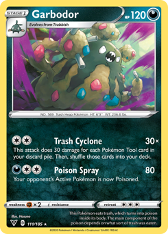 Garbodor — Vivid Voltage 111/185