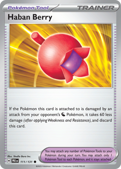 Haban Berry — Prismatic Evolutions 111/131