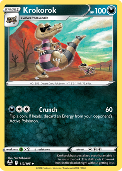 Krokorok — Silver Tempest 112/195