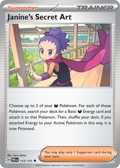 Janine's Secret Art — Prismatic Evolutions 112/131
