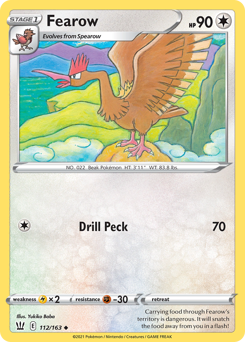 Fearow — Battle Styles 112/163