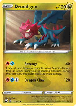 Druddigon — Brilliant Stars 113/172
