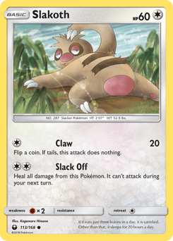 Slakoth — Celestial Storm 113/168