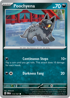 Poochyena — Twilight Masquerade 113/167