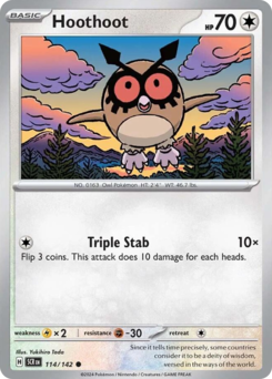 Hoothoot — Stellar Crown 114/142