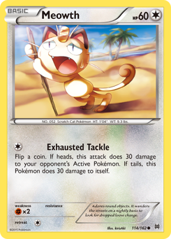 Meowth — BREAKthrough 114/162