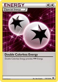 Double Colorless Energy — Fates Collide 114/124