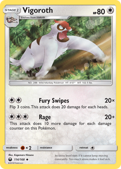 Vigoroth — Celestial Storm 114/168