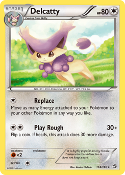 Delcatty — Primal Clash 114/160