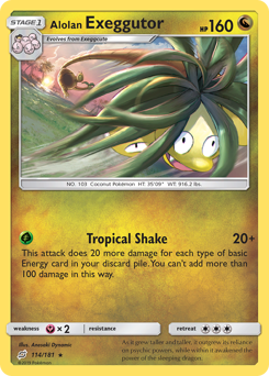 Alolan Exeggutor — Team Up 114/181