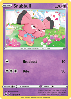 Snubbull — Fusion Strike 115/264