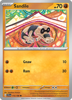 Sandile — Scarlet & Violet 115/198