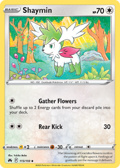 Shaymin — Crown Zenith 115/159