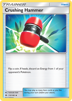 Crushing Hammer — Sun & Moon 115/149