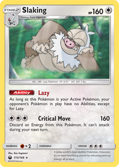 Slaking — Celestial Storm 115/168