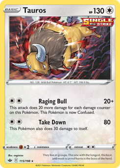 Tauros — Chilling Reign 115/198