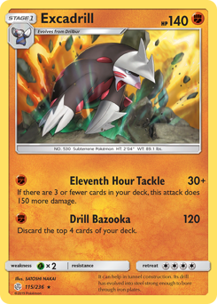 Excadrill — Cosmic Eclipse 115/236