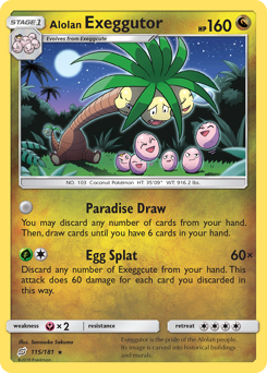 Alolan Exeggutor — Team Up 115/181