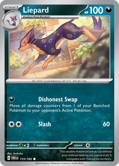Liepard — Paradox Rift 115/182