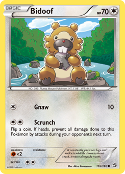Bidoof — Primal Clash 116/160
