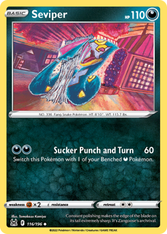 Seviper — Lost Origin 116/196