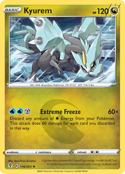 Kyurem — Evolving Skies 116/203