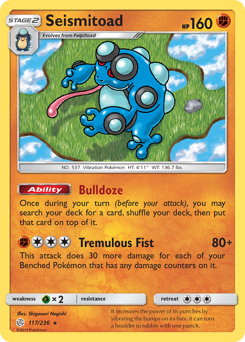 Seismitoad — Cosmic Eclipse 117/236