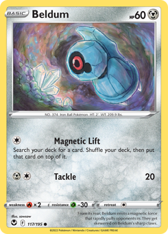 Beldum — Silver Tempest 117/195
