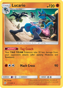 Lucario — Unified Minds 117/236