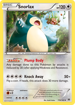 Snorlax — BREAKthrough 118/162
