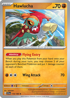 Hawlucha — Scarlet & Violet 118/198