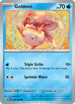 Goldeen — 151 118/165
