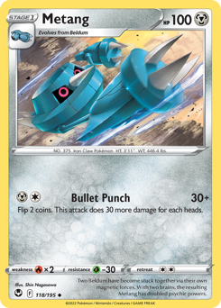 Metang — Silver Tempest 118/195