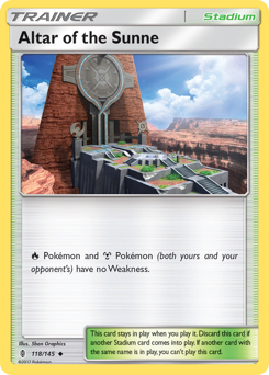 Altar of the Sunne — Guardians Rising 118/145