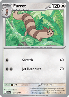 Furret — Journey Together 119/159