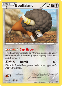 Bouffalant — Primal Clash 119/160