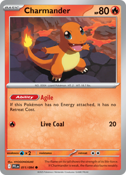 Charmander — Phantasmal Flames 11/94