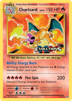Charizard — Evolutions 11/108