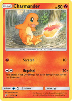 Charmander — Team Up 11/181