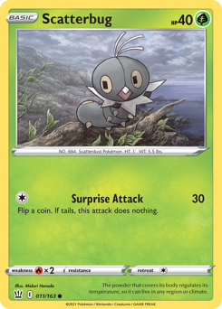 Scatterbug — Battle Styles 11/163