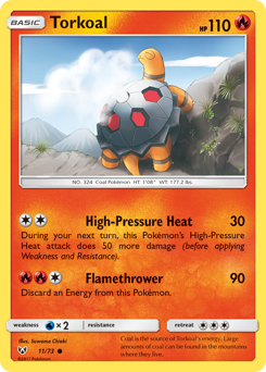 Torkoal — Shining Legends 11/73