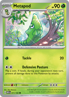 Metapod — 151 11/165