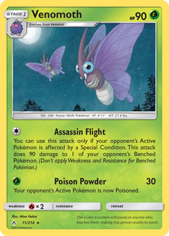 Venomoth — Unbroken Bonds 11/214