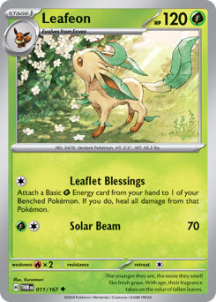 Leafeon — Twilight Masquerade 11/167