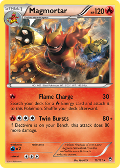 Magmortar — Furious Fists 11/111