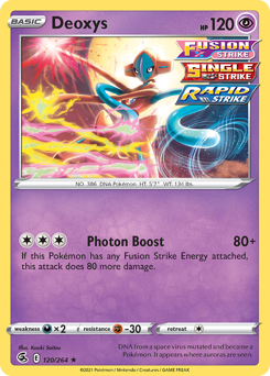 Deoxys — Fusion Strike 120/264